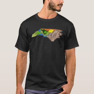 Outdoors I Retro Nature I North Carolina T-Shirt