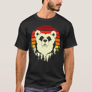 Outdoors Nature Animal Retro Forest Wildlife Grizz T-Shirt