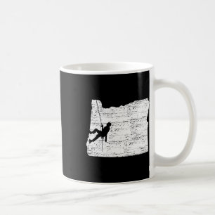Outdoors Oregon Rock Climbing Coffee Mug