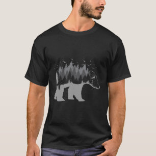 Outdoors Wildlife Grizzly Bear Forest Animal Natur T-Shirt