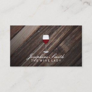 Outdoors   Wine Business Card