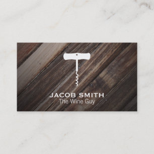 Outdoors   Wine Business Card