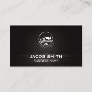 Outdoors   Wine   Wood Trim   Vineyard Business Card