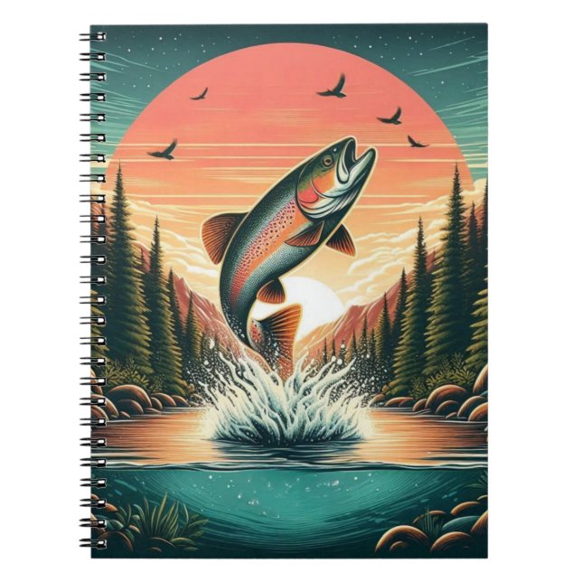 Outdoorsman trout nature notebook (Front)
