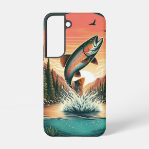Outdoorsman trout nature samsung galaxy case