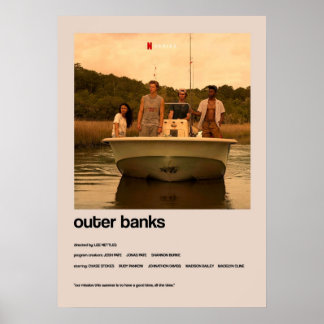 Outer Banks Alternate Minimalist Cover Poster