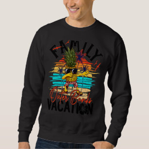 Outer Banks Beach Pineapple Matching Family Summer Sweatshirt