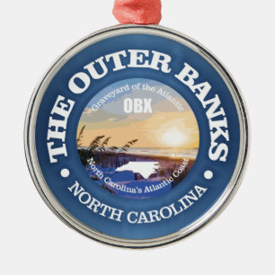 Outer Banks (C) Metal Tree Decoration