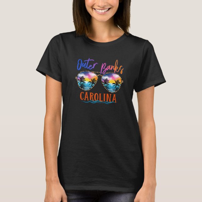 Outer Banks Carolina Sunglasses Family Matching Va T-Shirt (Front)