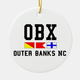 Outer Banks. Ceramic Tree Decoration