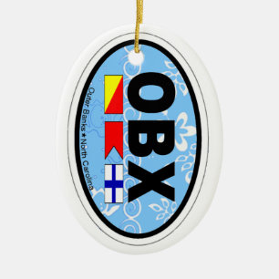 Outer Banks. Ceramic Tree Decoration
