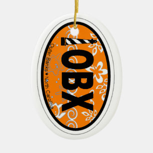 Outer Banks. Ceramic Tree Decoration