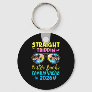 Outer Banks Family Vacay Vacation 2026 Straight Tr Key Ring
