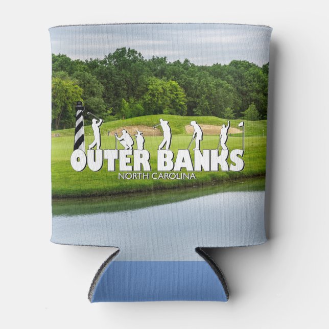 Outer Banks "Golf" Can Cooler (Front)