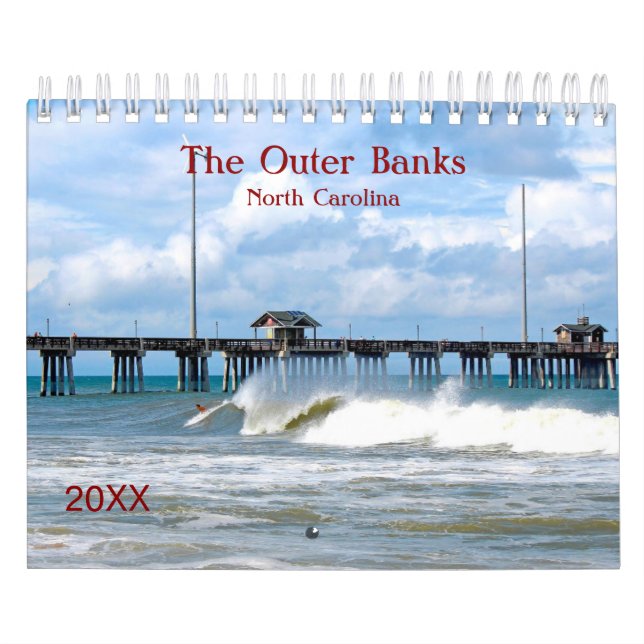 Outer Banks Landscape Photography Calendar (Cover)