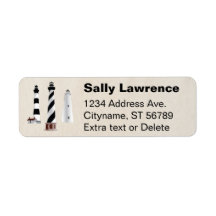 Outer Banks Lighthouse - Return Address Labels