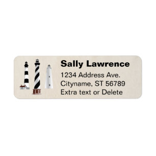 Outer Banks Lighthouse - Return Address Labels