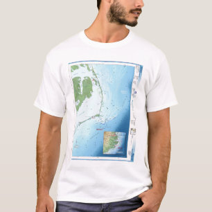 Outer Banks Map T-Shirt