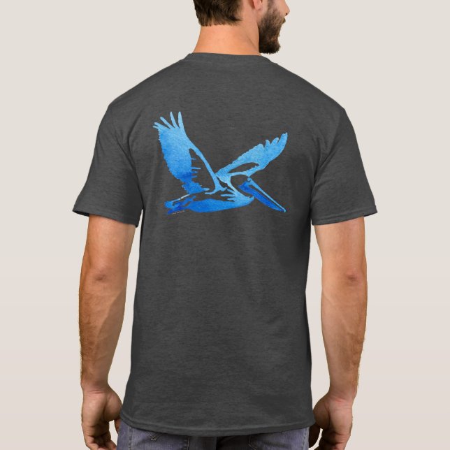 Outer Banks Mens Tshirt - Pelican OBX Tee (Back)