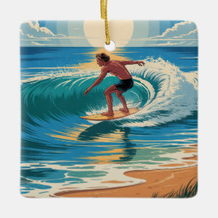 Outer Banks NC Ceramic Ornament