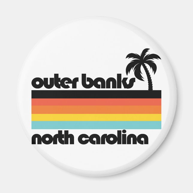  Outer Banks North Carolina Magnet (Front)