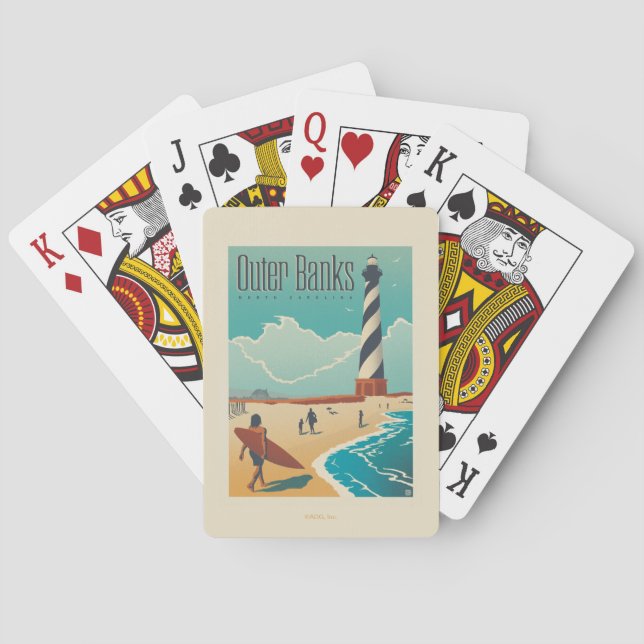Outer Banks | North Carolina Playing Cards (Back)