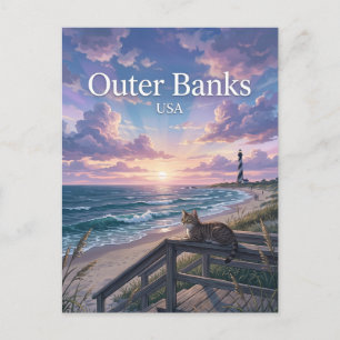 Outer Banks North Carolina Postcard