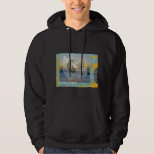 Outer Banks North Carolina Seashell & Surf Hoodie