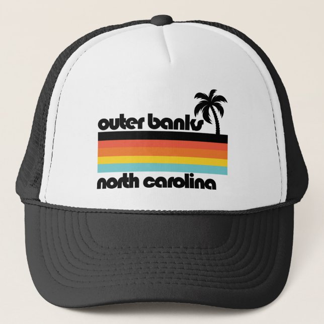  Outer Banks North Carolina Trucker Hat (Front)