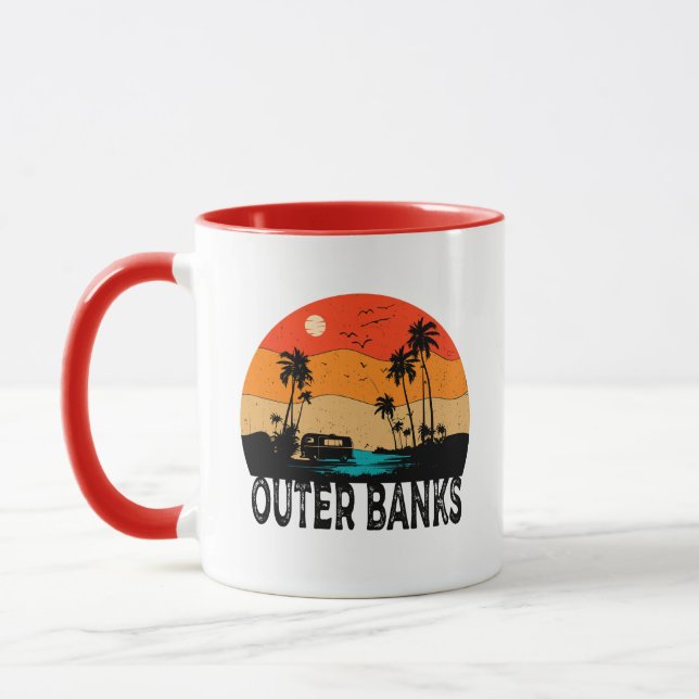 Outer Banks North Carolina Vintage Mug (Left)