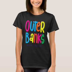 Outer Banks Obx North Carolina Nc Vintage Retro Bo T-Shirt