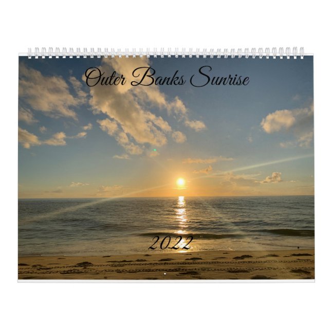 Outer Banks Sunrise Calendar (Cover)