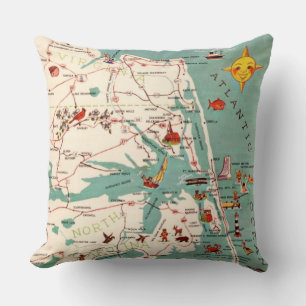 Outer Banks Throw Pillow