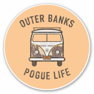 Outer Banks Van Pogue Life OBX Vintage (Peach)