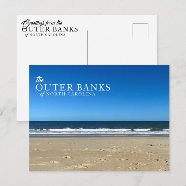 Outer Banks Wave Postcards (Front/Back)