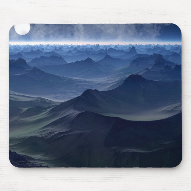 Outer Planet Mouse Mat (Front)