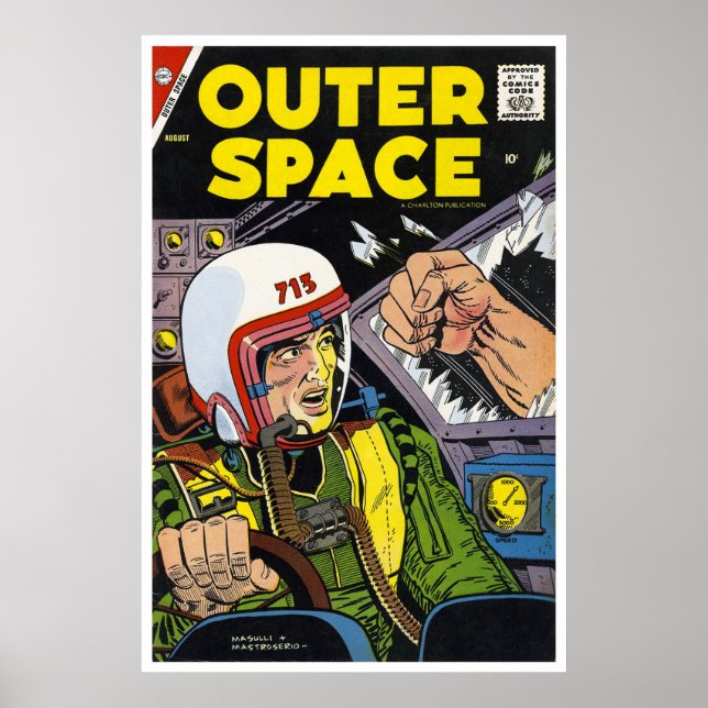 Outer Space #18 (1958) Poster (Front)