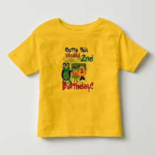 Outer Space 2nd Birthday Tshirts and Gifts