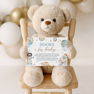 Outer Space Astronaut Books for Baby Card