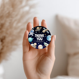 Outer Space Astronaut Favour Gift Tags