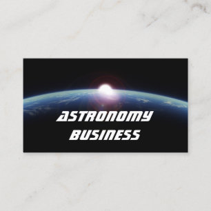 Outer Space Astronomy Business Card