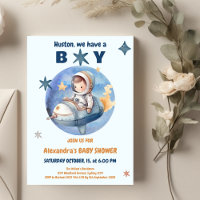 Outer Space Baby Boy Shower