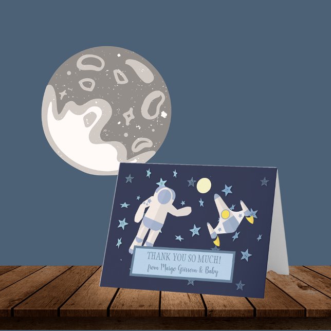 Outer Space Baby Shower Thank You (Creator Uploaded)