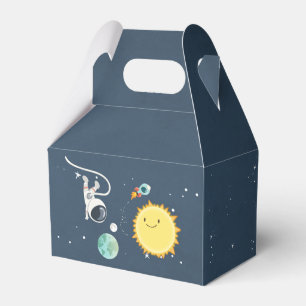 Outer Space Birthday Favour Box Rocket Astronaut