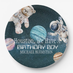 Outer Space Birthday Party Paper Plates