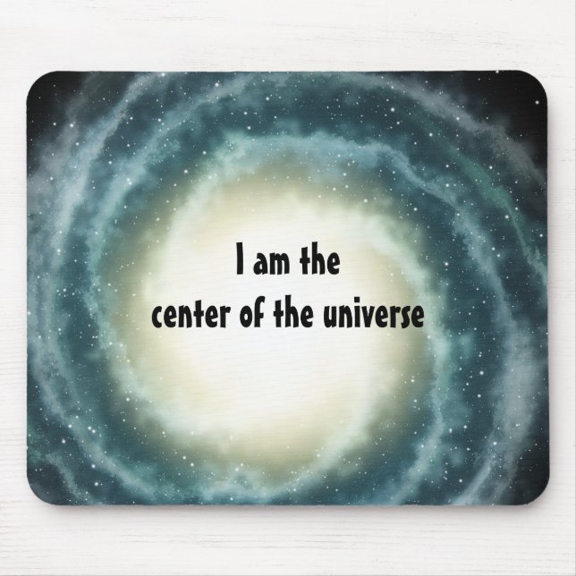 Outer Space Centre of the Universe Mouse Mat (Front)
