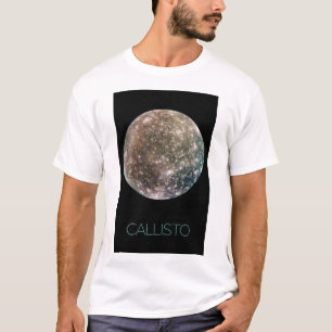 Outer Space, Cosmos, Solar System, Moon Callisto T-Shirt