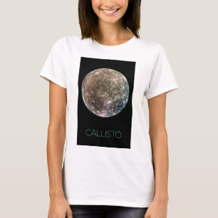 Outer Space, Cosmos, Solar System, Moon Callisto T-Shirt