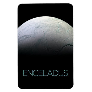 Outer Space, Cosmos, Solar System, Moon Enceladus Magnet