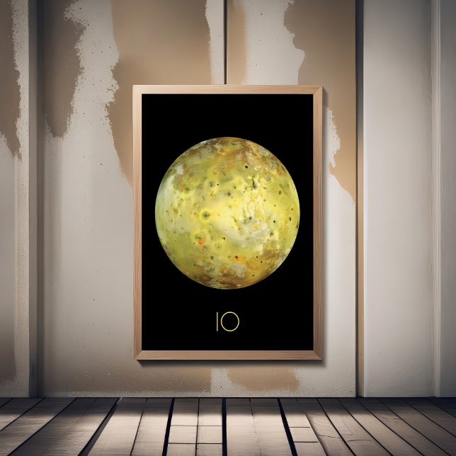 Outer Space, Cosmos, Solar System, Moon IO Photo Print (Creator Uploaded)